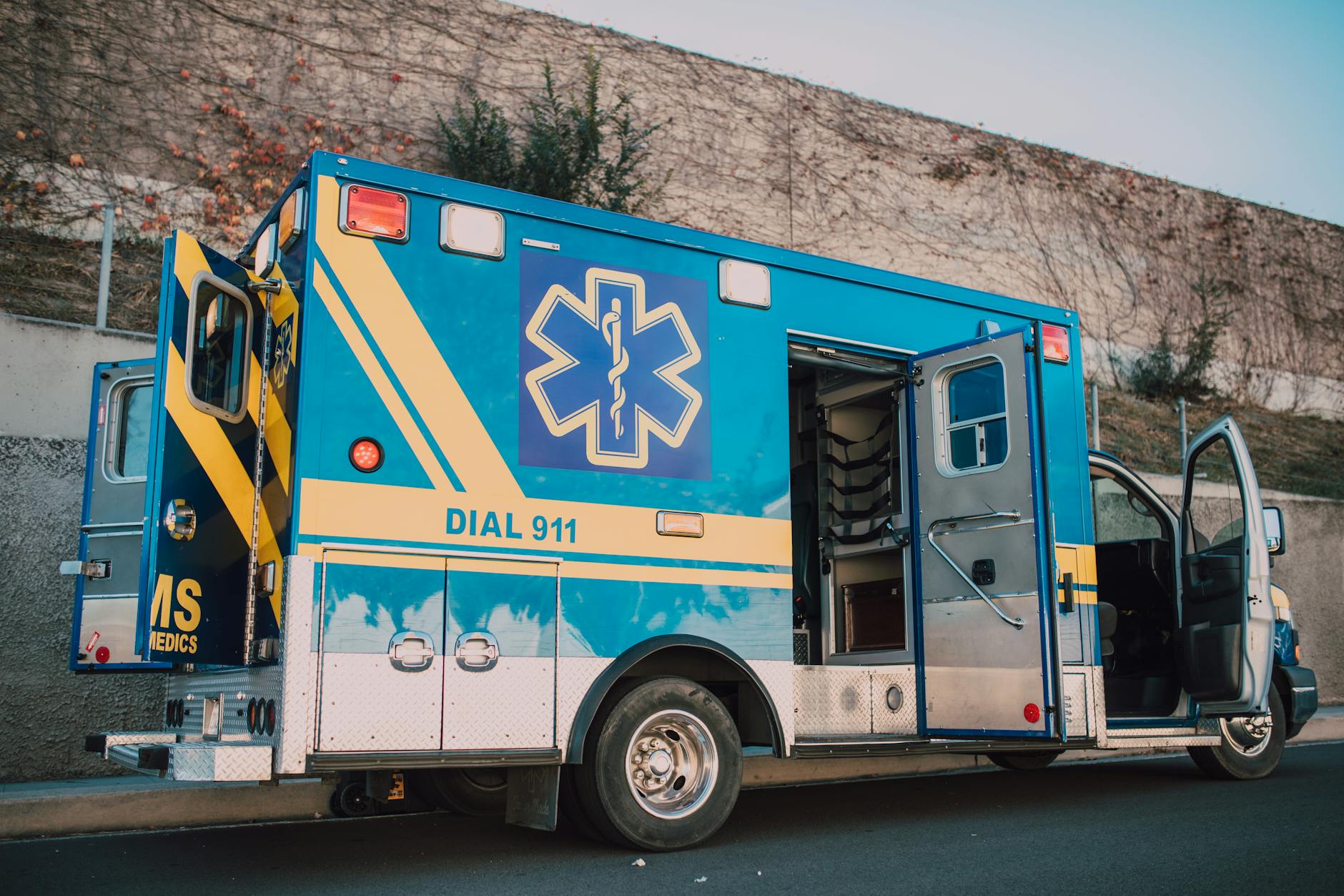 Emergency response vehicles and crews working during severe weather conditions