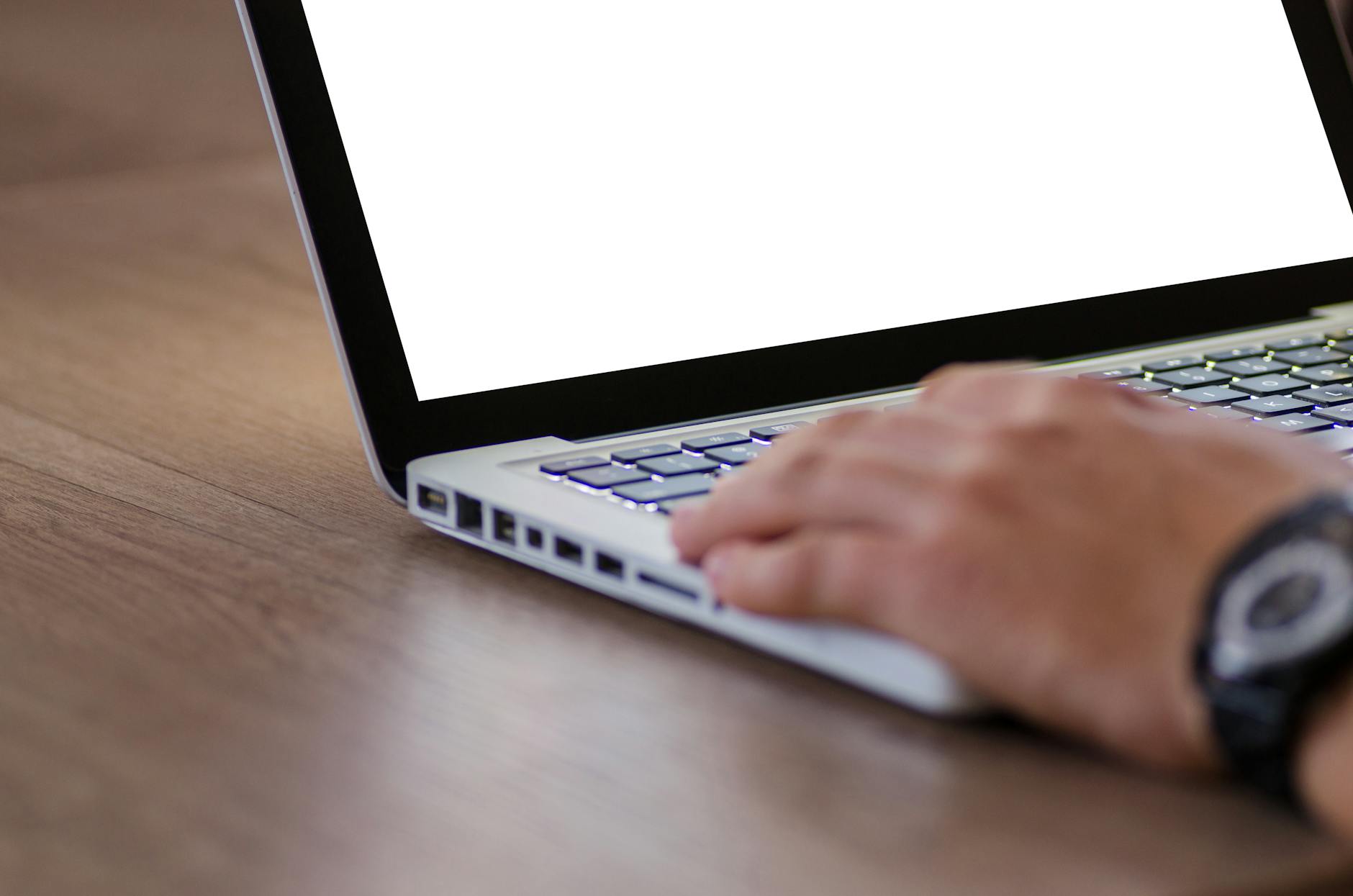 Close-up view of computer screen displaying workplace communication software interface