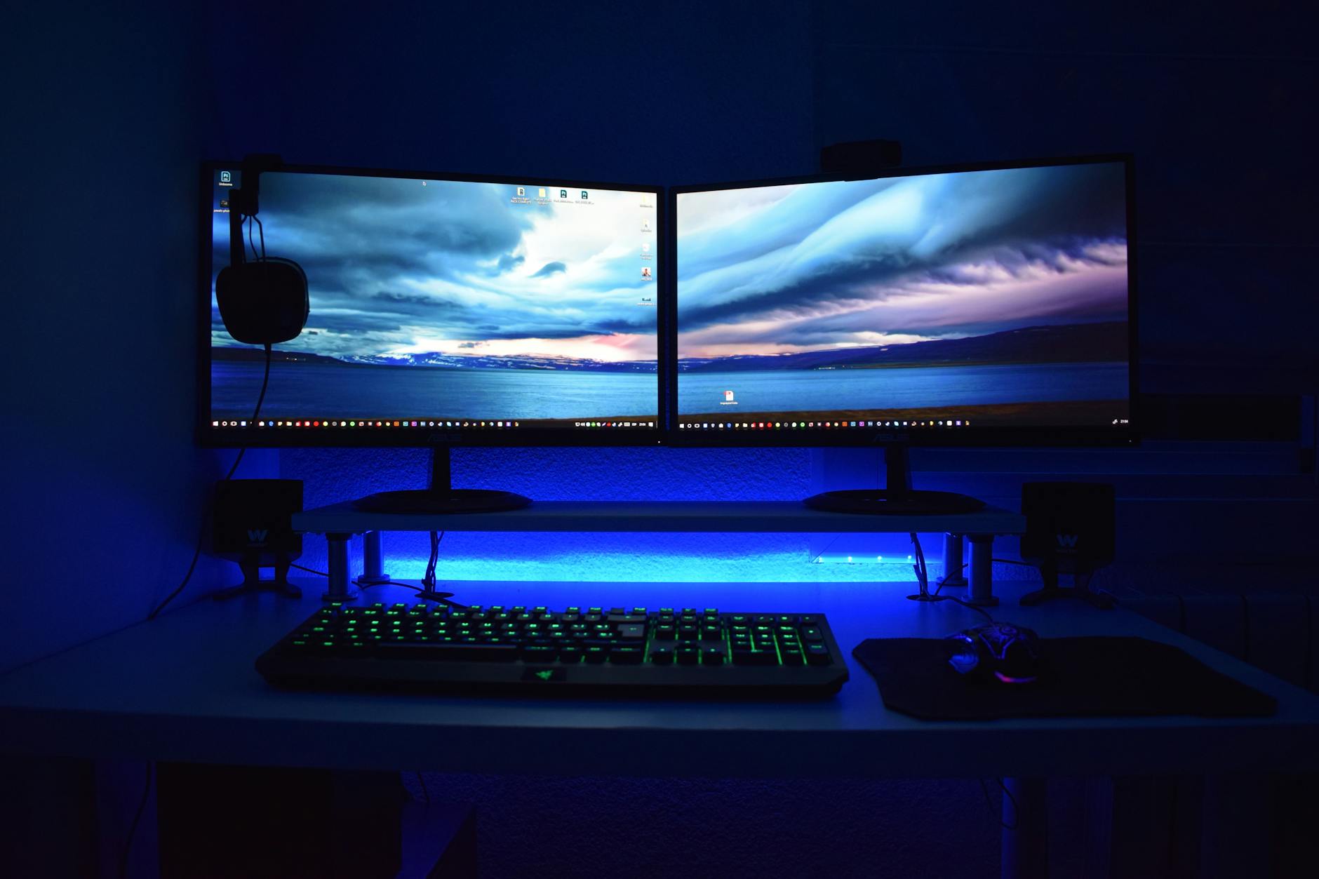 Computer technology setup showing AI and digital systems subject to regulatory oversight
