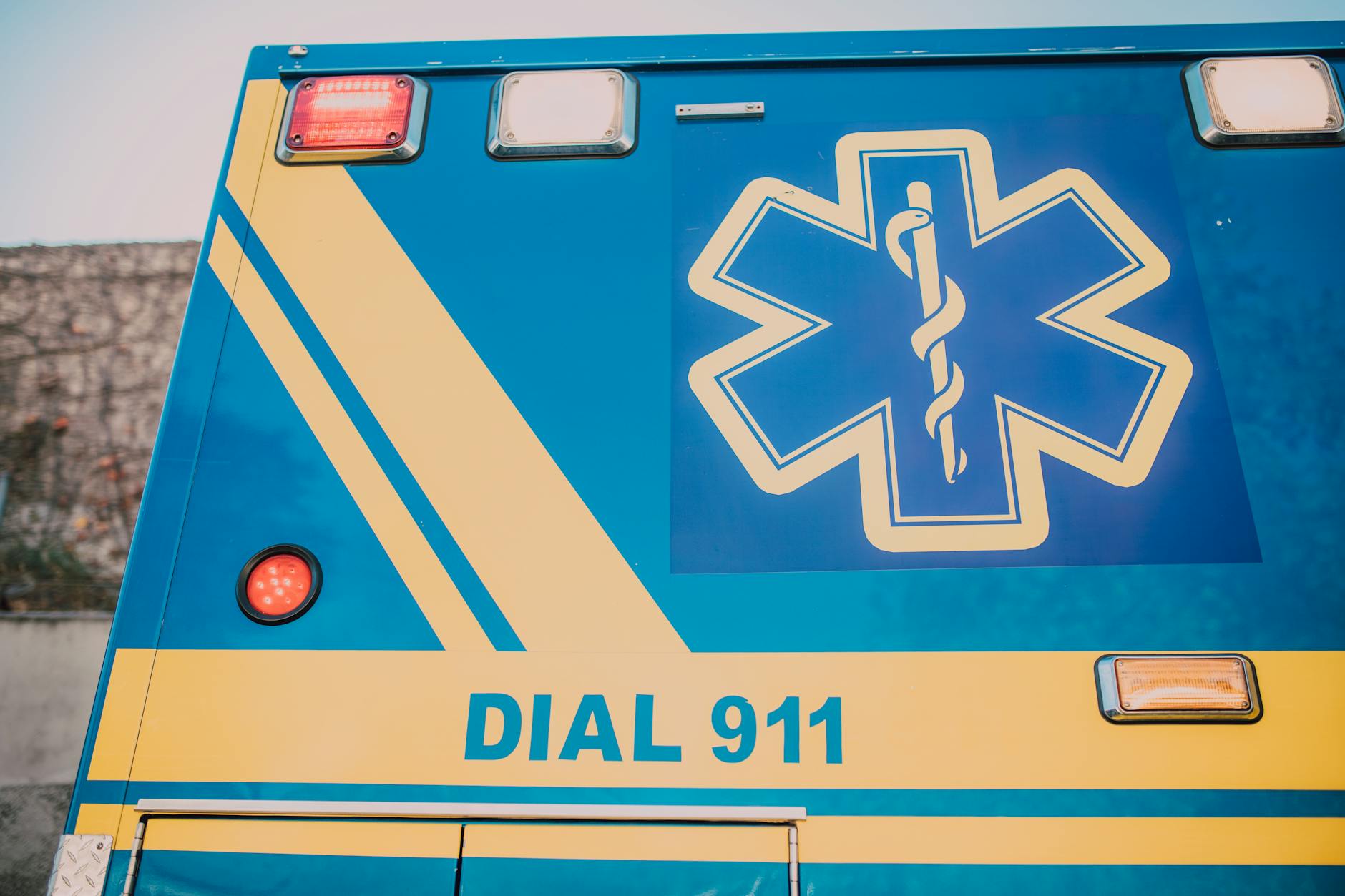 Healthcare workers in scrubs working during emergency situation