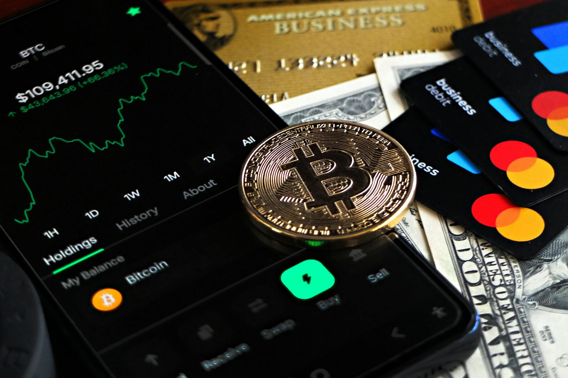 A digital payment interface displayed on a smartphone screen representing fintech innovation