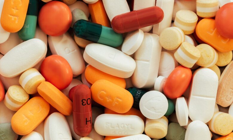 Close-up of pharmaceutical pills representing obesity drug development