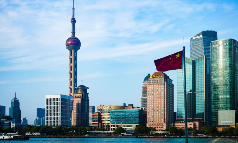 Modern technology office in China representing Baidu's AI development operations