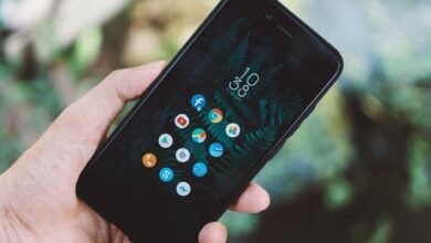 Person scrolling through short-form video content on a smartphone