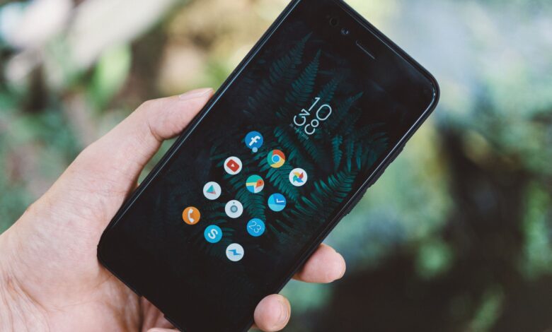 Person scrolling through short-form video content on a smartphone