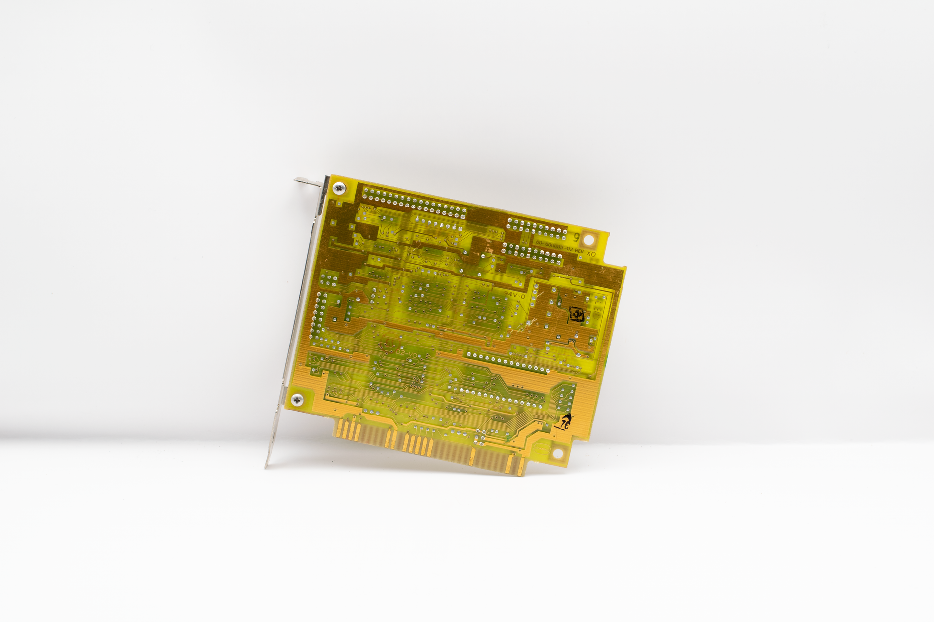 Detailed view of an advanced circuit board representing chip design complexity