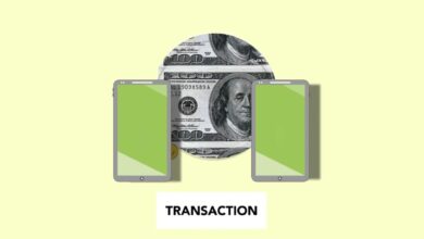 Digital payment interface showing international money transfer on a laptop screen