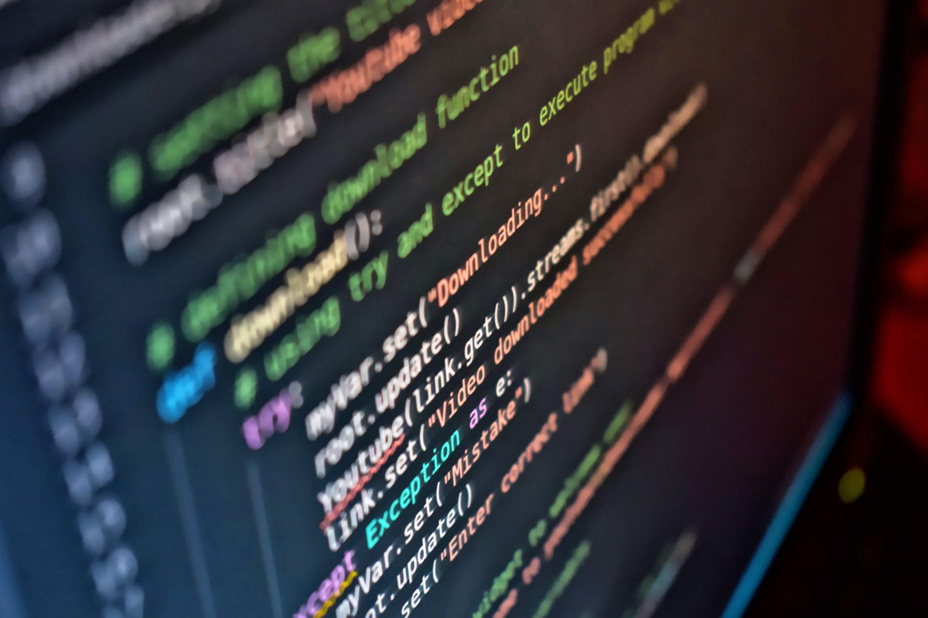 Developer screen displaying open source code representing open-weight AI model development